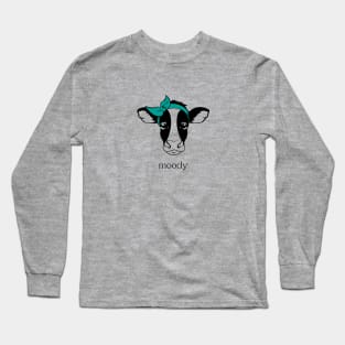 Cow - Moody Long Sleeve T-Shirt